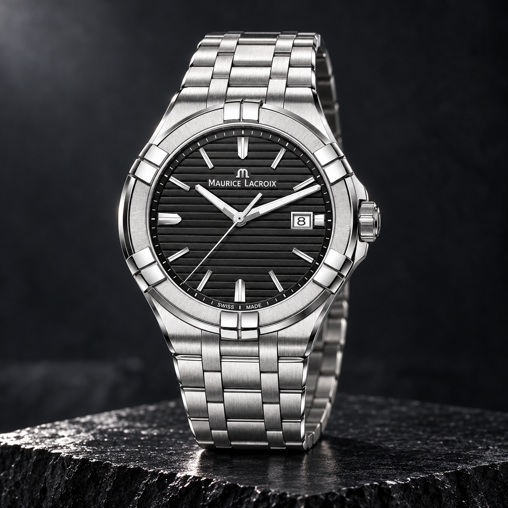 Maurice Lacroix AI1008-SS002-331-1 — three-quarter front view