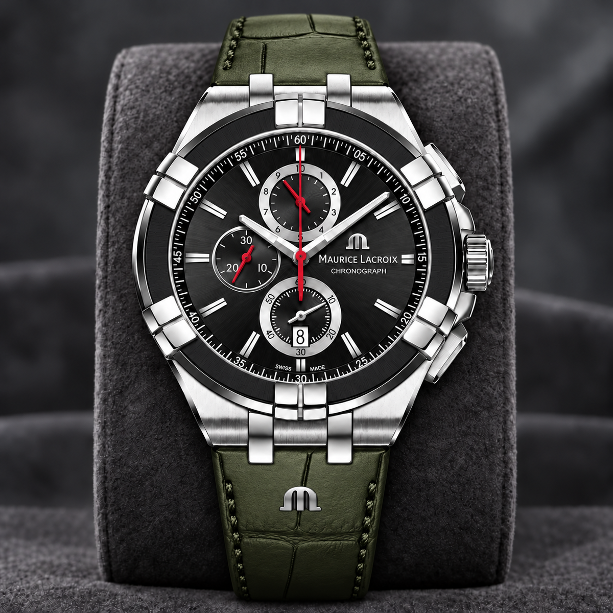 Maurice Lacroix AI1018-PVB21-330-1 — bracelet or strap finishing detail