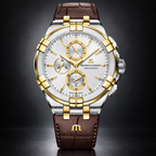 Maurice Lacroix AI1018-PVY11-132-1 — dial and bezel detail