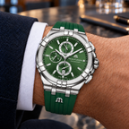 Maurice Lacroix AI1018-SS000-630-5 — men's wrist with premium tailoring