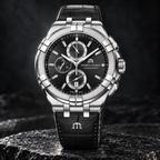 Maurice Lacroix AI1018-SS001-330-1 — three-quarter front view