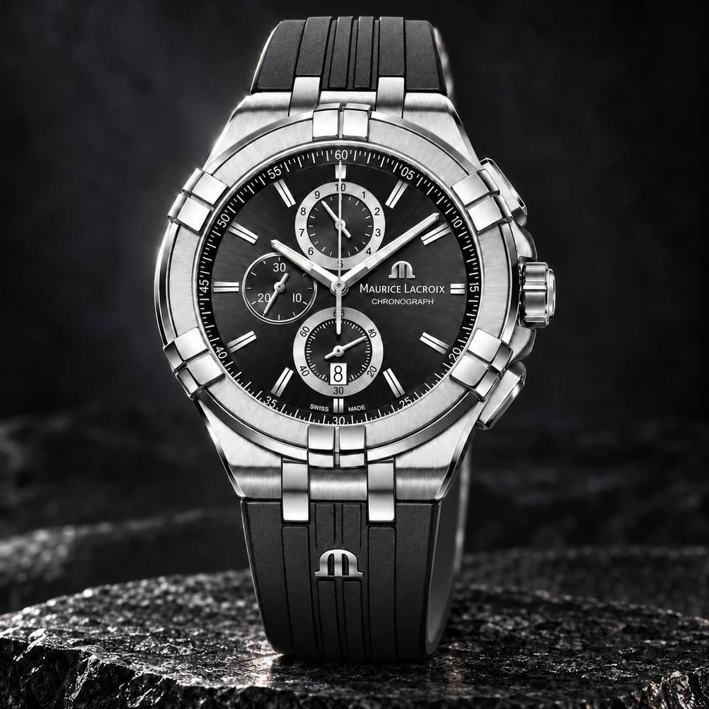 Maurice Lacroix AI1018-SS001-330-2 — three-quarter front view