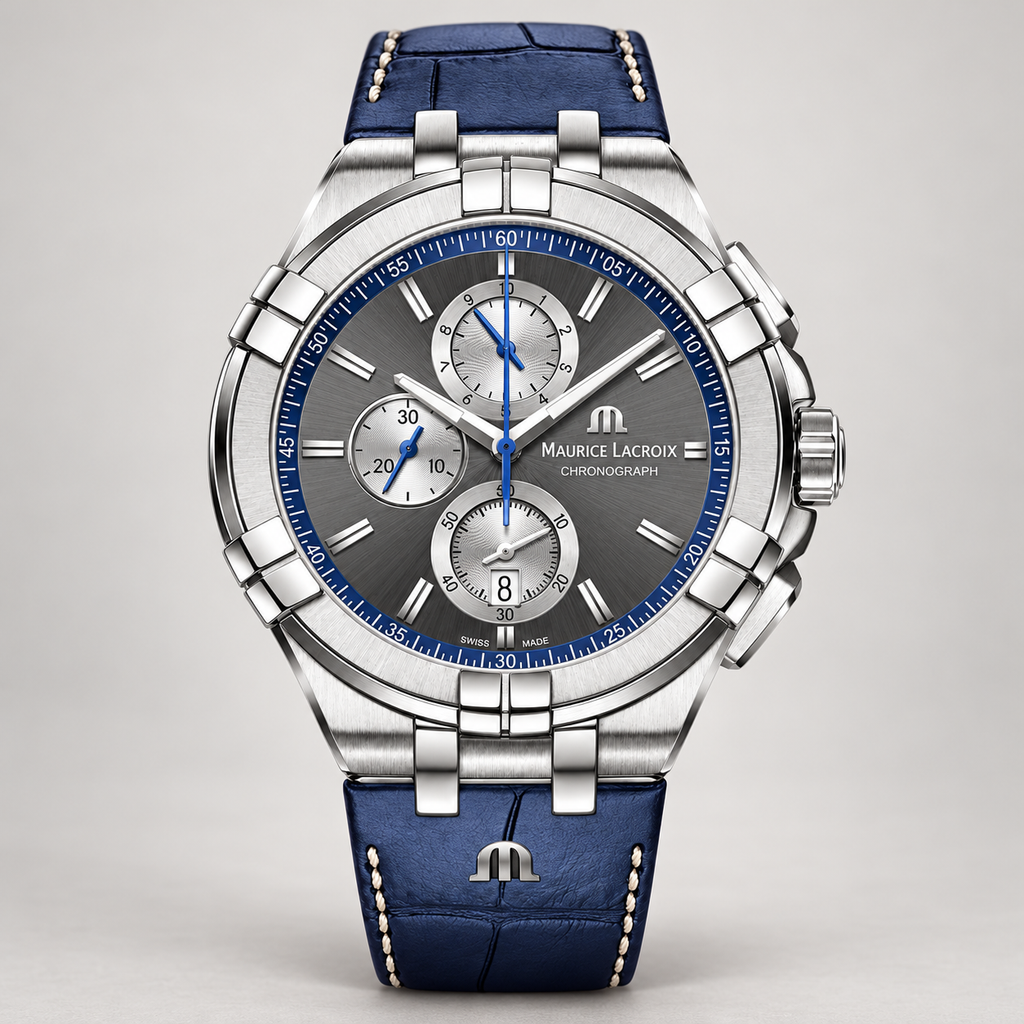 Maurice Lacroix AI1018-SS001-333-1 — upright studio view