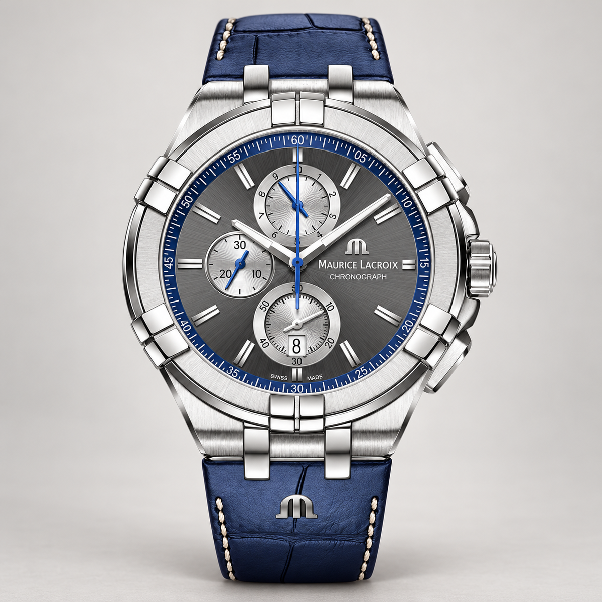 Maurice Lacroix AI1018-SS001-333-1 — upright studio view
