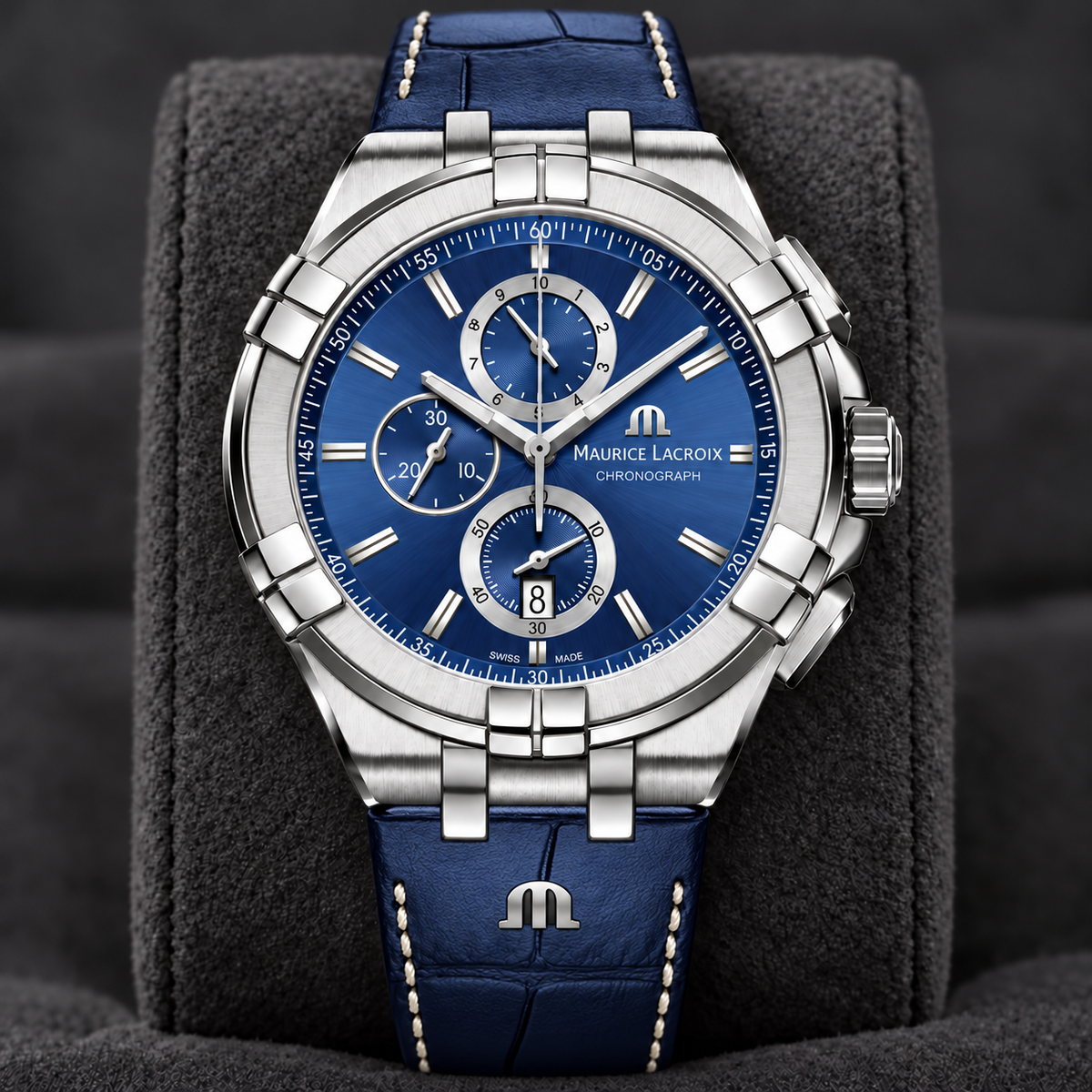 Maurice Lacroix AI1018-SS001-430-1 — bracelet or strap finishing detail