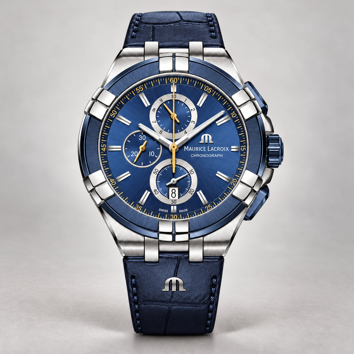 Maurice Lacroix AI1018-SS001-432-4 — upright studio view