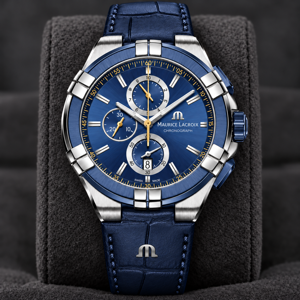 Maurice Lacroix AI1018-SS001-432-4 — bracelet or strap finishing detail