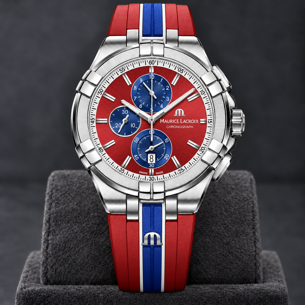 Maurice Lacroix AI1018-SS001-530-6 — bracelet or strap finishing detail