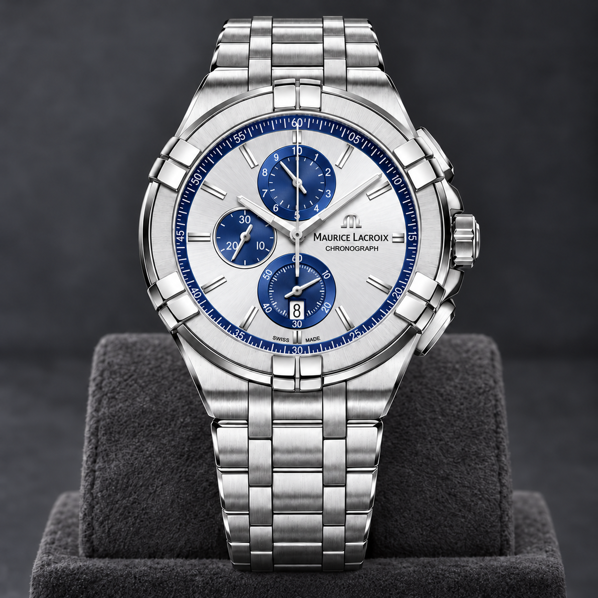 Maurice Lacroix AI1018-SS002-131-1 — bracelet or strap finishing