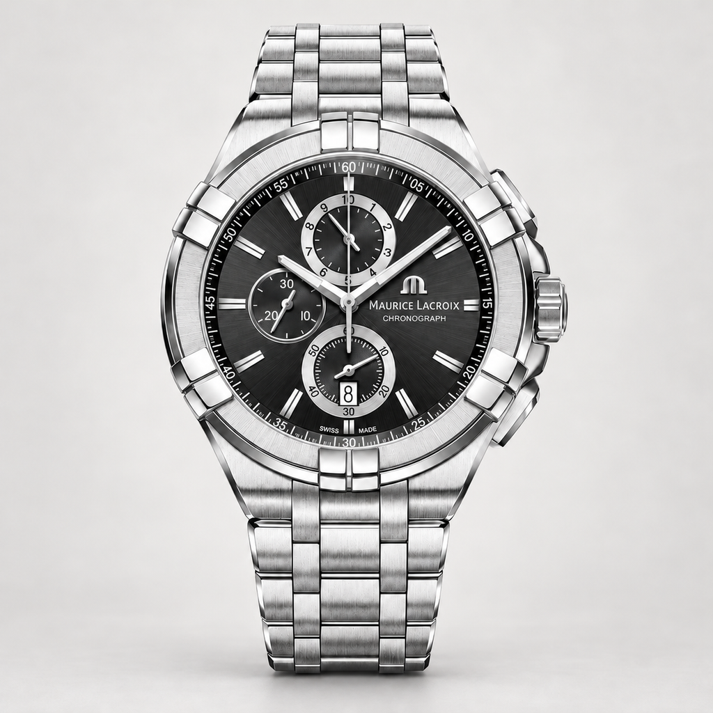 Maurice Lacroix AI1018-SS002-330-1 — upright studio view