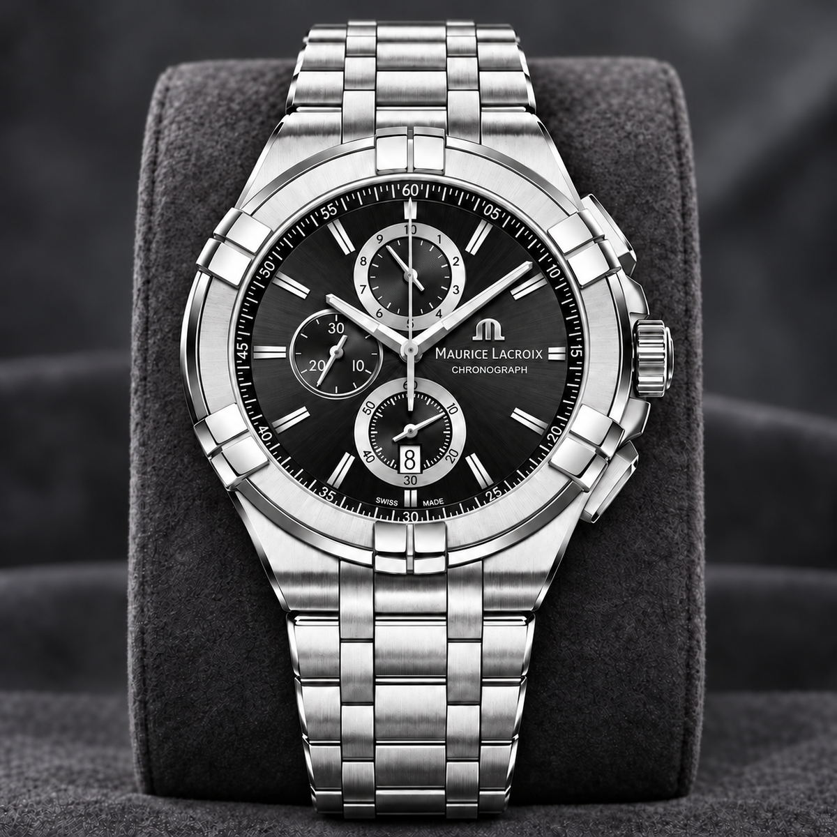 Maurice Lacroix AI1018-SS002-330-1 — bracelet or strap finishing