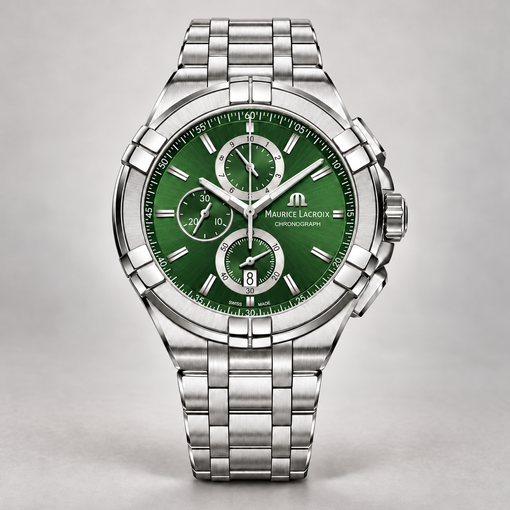 Maurice Lacroix AI1018-SS002-630-1 — upright studio view