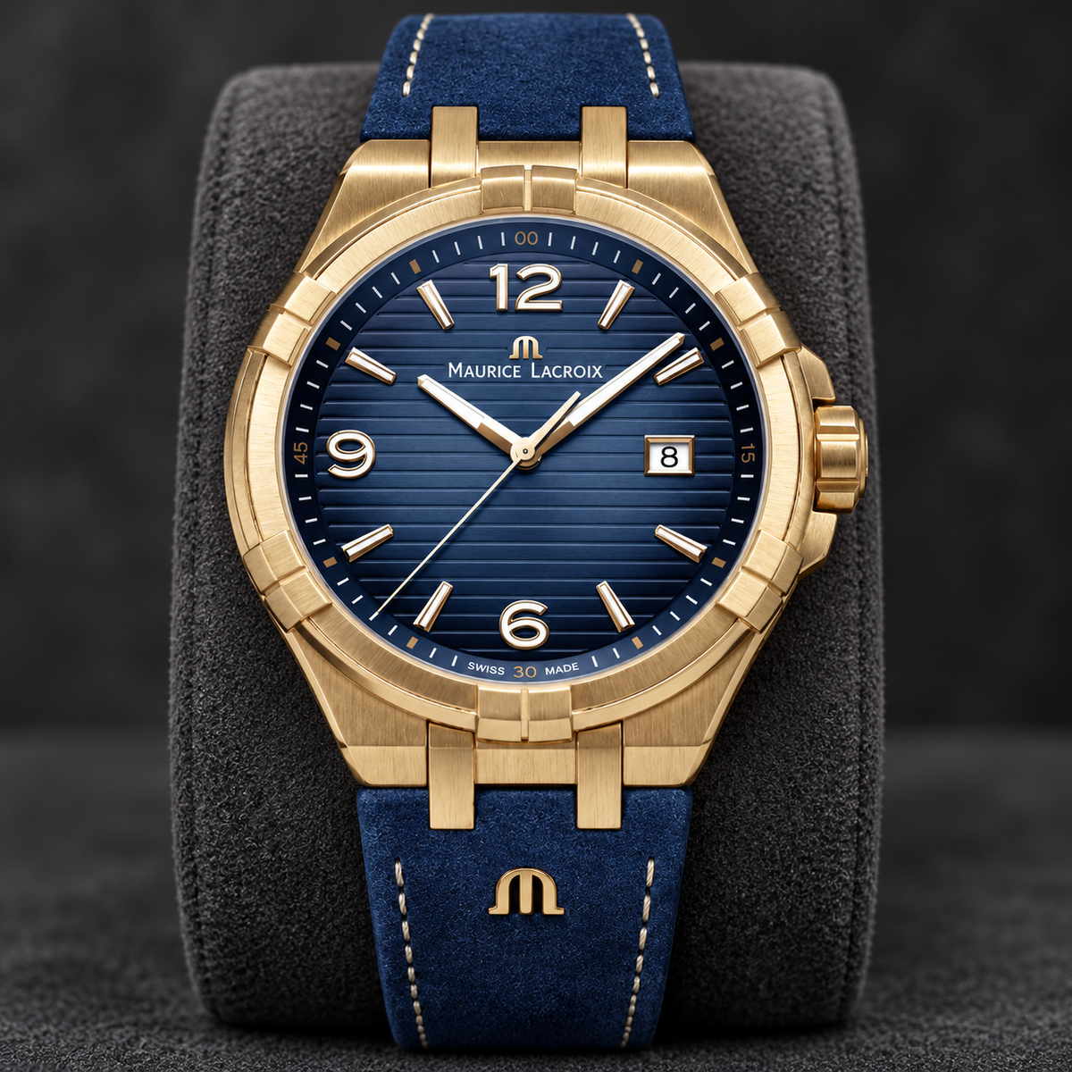 Maurice Lacroix AI1028-BRZ01-420-1 — bracelet or strap finishing detail