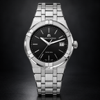 Maurice Lacroix AI1108-SS002-330-1 — dial and bezel detail