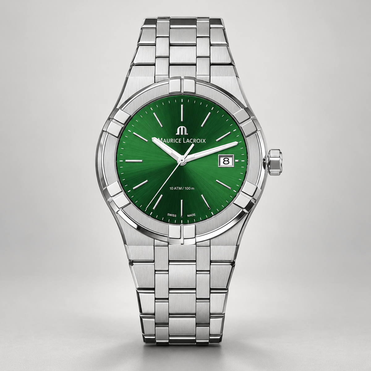 Maurice Lacroix AI1108-SS002-630-1 — upright studio view