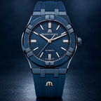 Maurice Lacroix AI6007-PVC00-430-4 — dial and bezel detail