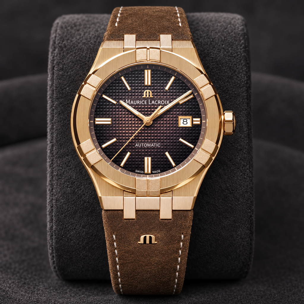Maurice Lacroix AI6008-BRZ01-730-3 — bracelet or strap finishing detail