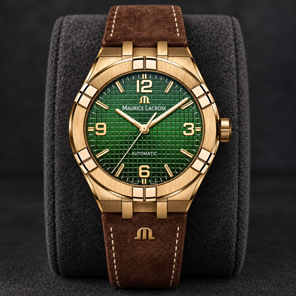 Maurice Lacroix AI6008-BRZ0B-630-M — bracelet or strap finishing detail