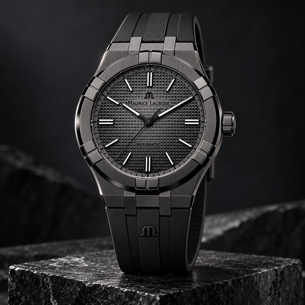 Maurice Lacroix AI6008-PVB00-330-2 — three-quarter front view