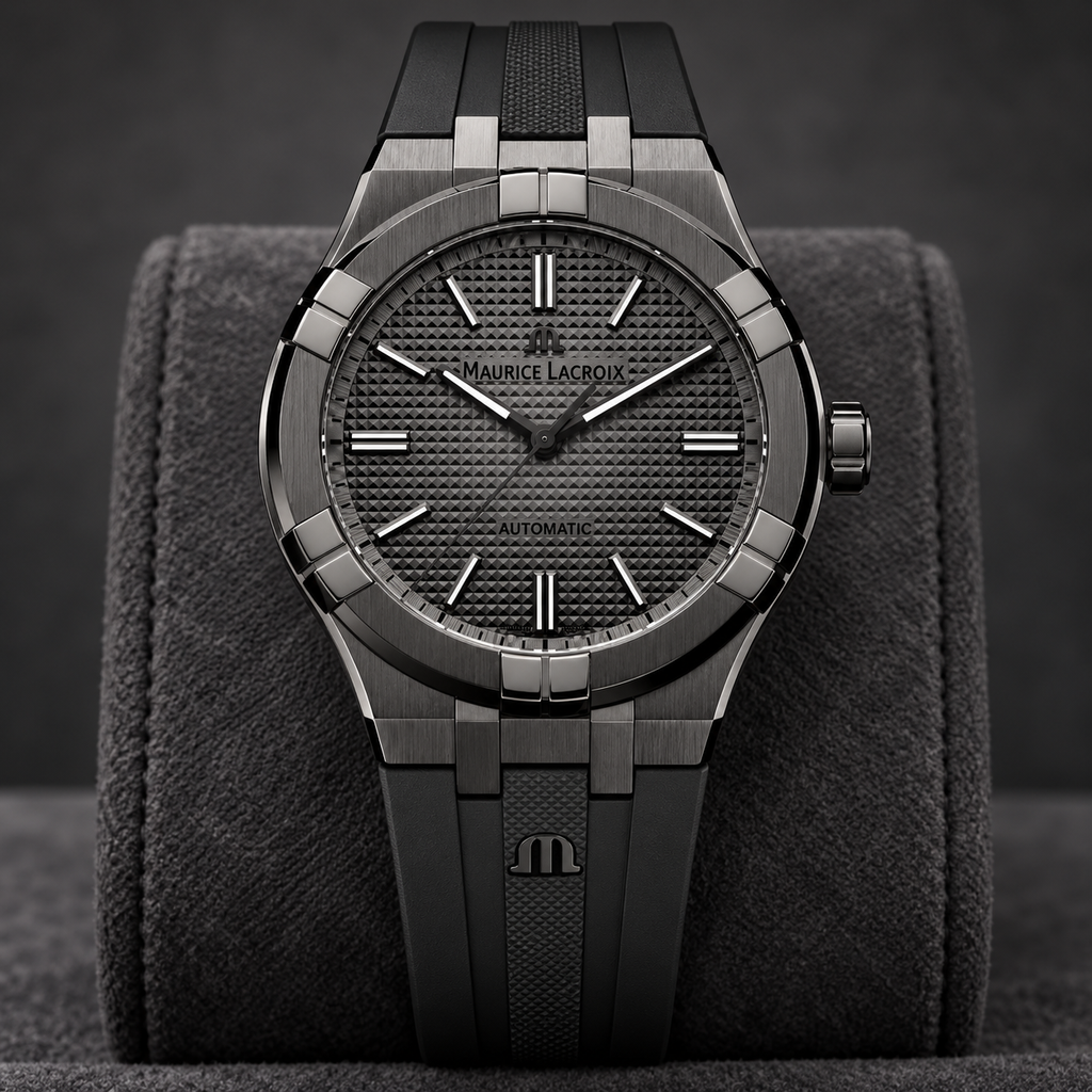 Maurice Lacroix AI6008-PVB00-330-2 — bracelet or strap finishing detail
