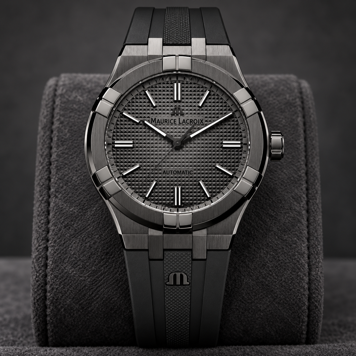 Maurice Lacroix AI6008-PVB00-330-2 — bracelet or strap finishing detail