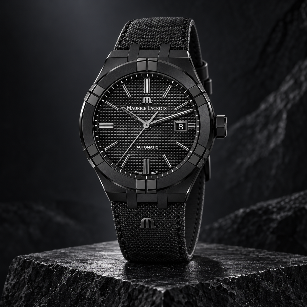 Maurice Lacroix AI6008-PVB01-330-1 — three-quarter front view