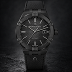 Maurice Lacroix AI6008-PVB01-330-1 — dial and bezel detail