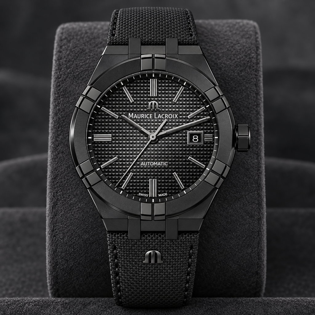 Maurice Lacroix AI6008-PVB01-330-1 — bracelet or strap finishing detail