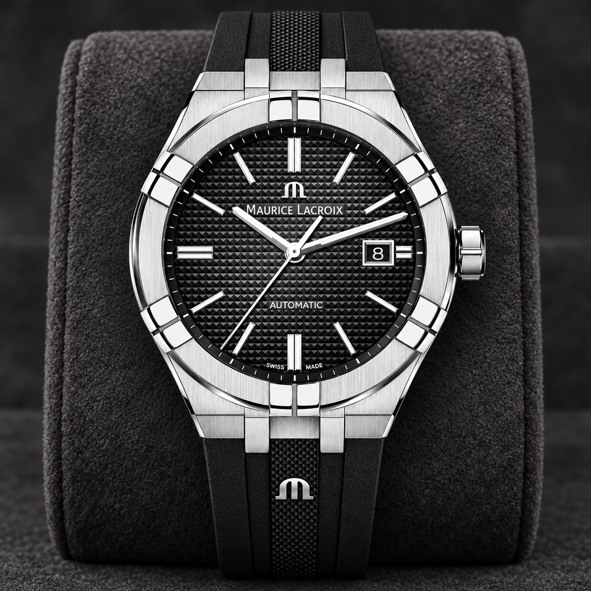 Maurice Lacroix AI6008-SS000-330-2 — bracelet or strap finishing detail