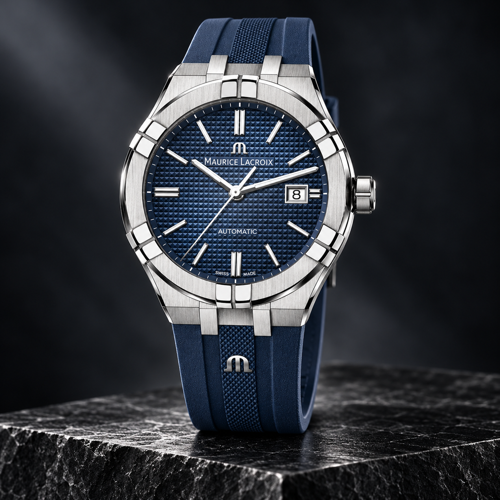 Maurice Lacroix AI6008-SS000-430-4 — three-quarter front view