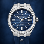 Maurice Lacroix AI6008-SS000-430-4 — dial and bezel detail
