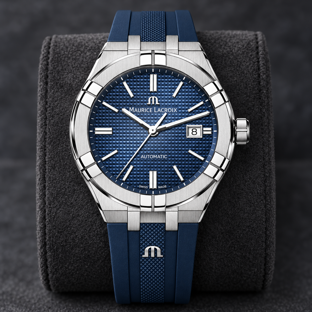Maurice Lacroix AI6008-SS000-430-4 — bracelet or strap finishing detail
