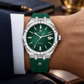 Maurice Lacroix AI6008-SS000-630-5 — men's wrist with premium tailoring