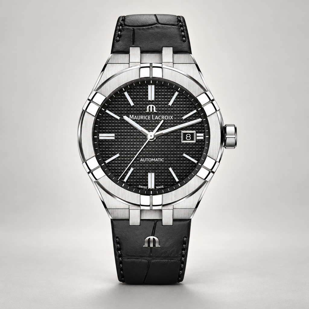 Maurice Lacroix AI6008-SS001-330-1 — upright studio view
