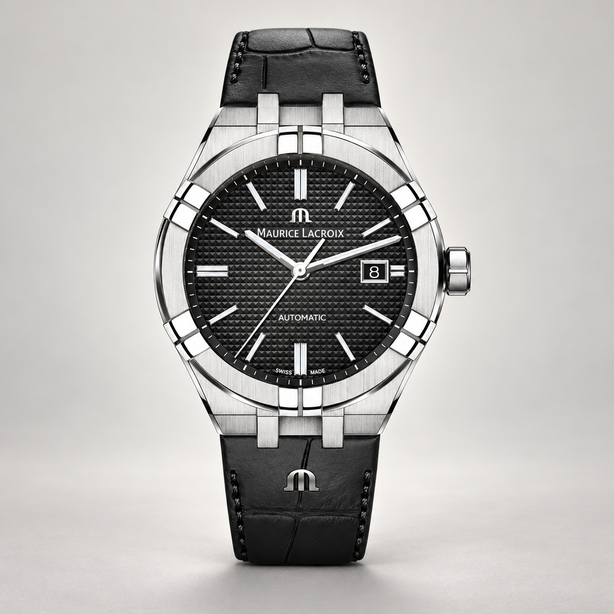 Maurice Lacroix AI6008-SS001-330-1 — upright studio view