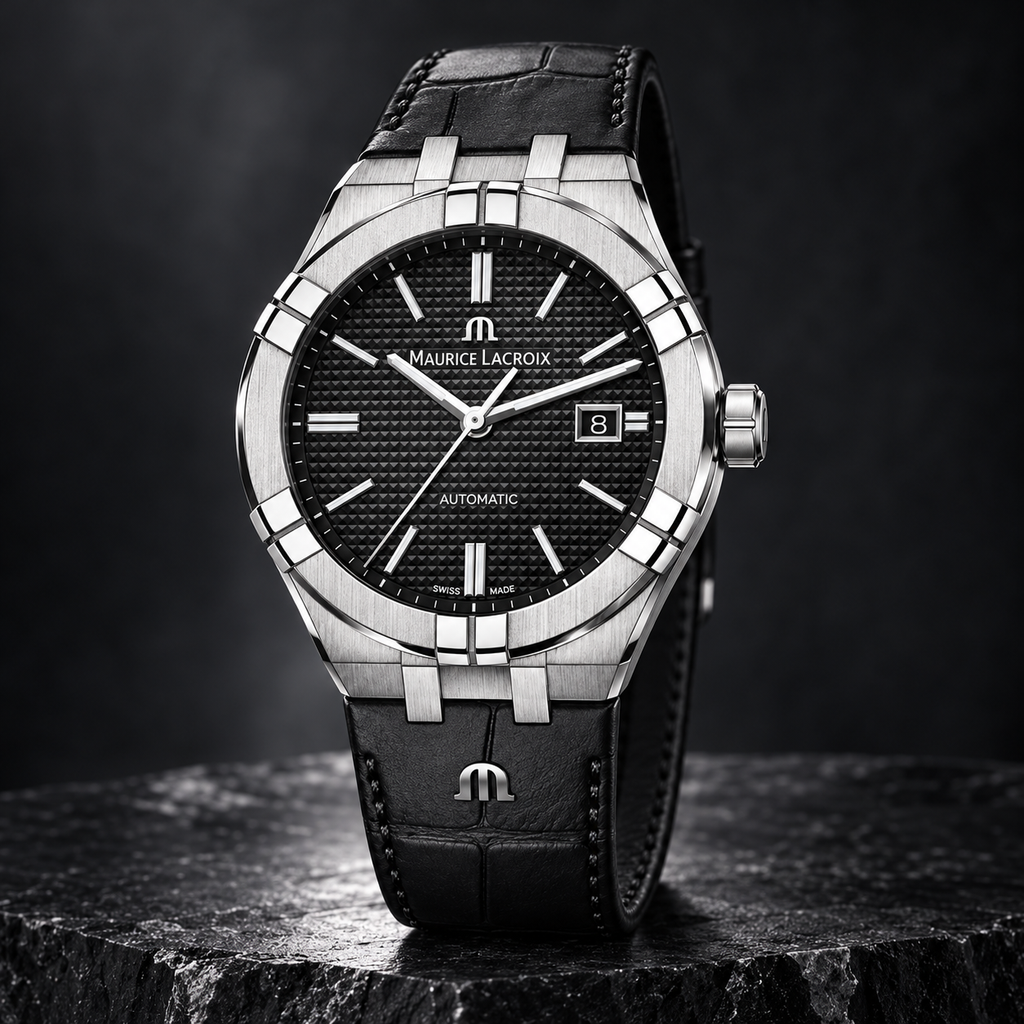 Maurice Lacroix AI6008-SS001-330-1 — three-quarter front view