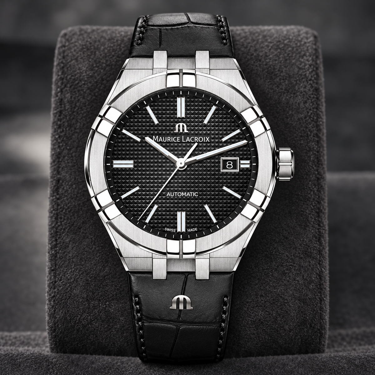 Maurice Lacroix AI6008-SS001-330-1 — bracelet or strap finishing detail