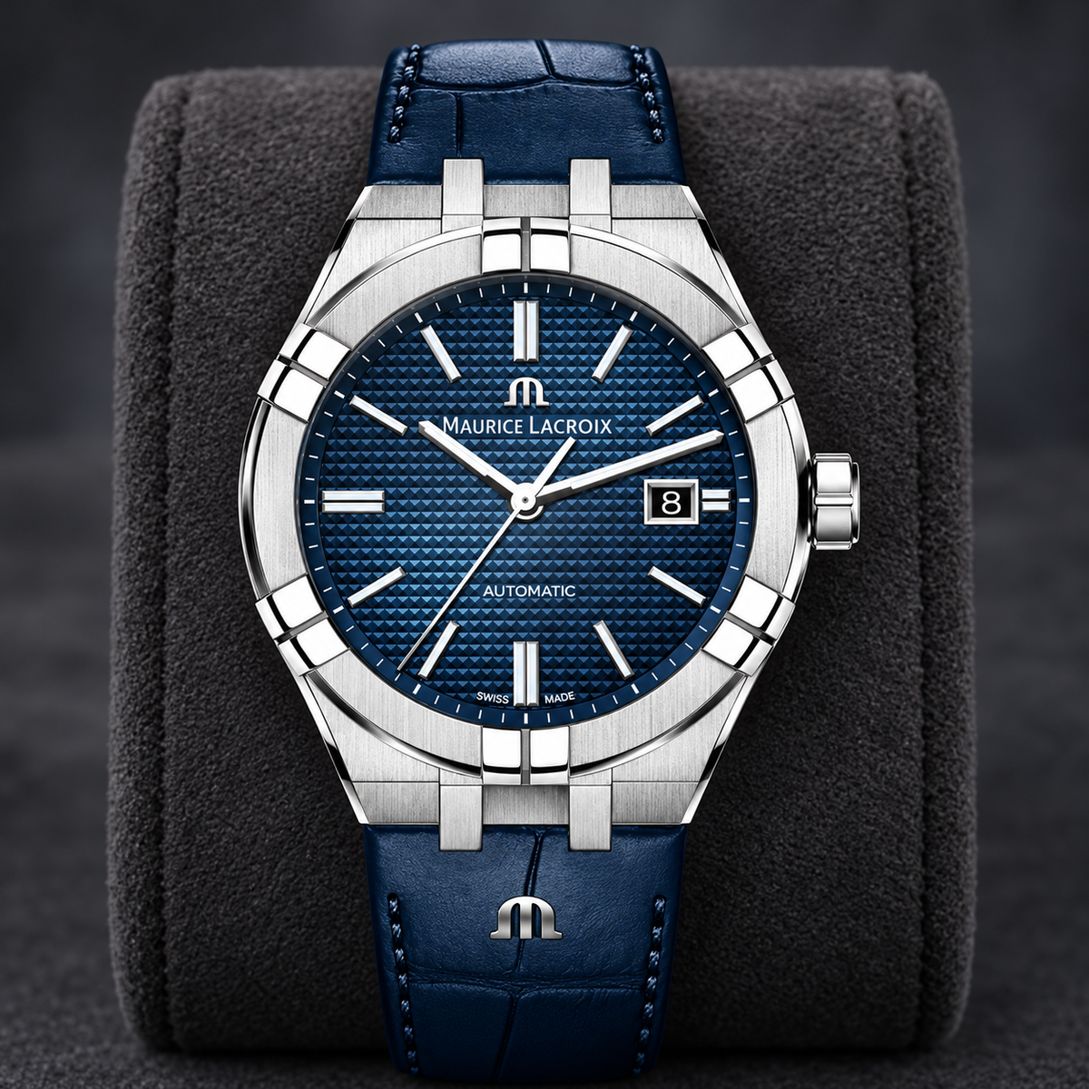 Maurice Lacroix AI6008-SS001-430-1 — bracelet or strap finishing detail