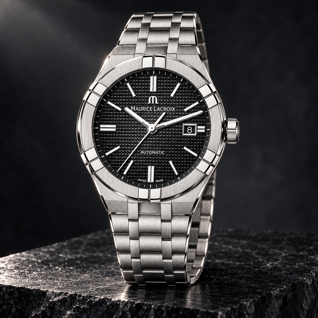 Maurice Lacroix AI6008-SS002-330-1 — three-quarter front view
