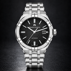 Maurice Lacroix AI6008-SS002-330-1 — dial and bezel detail