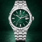 Maurice Lacroix AI6008-SS002-630-1 — dial and bezel detail