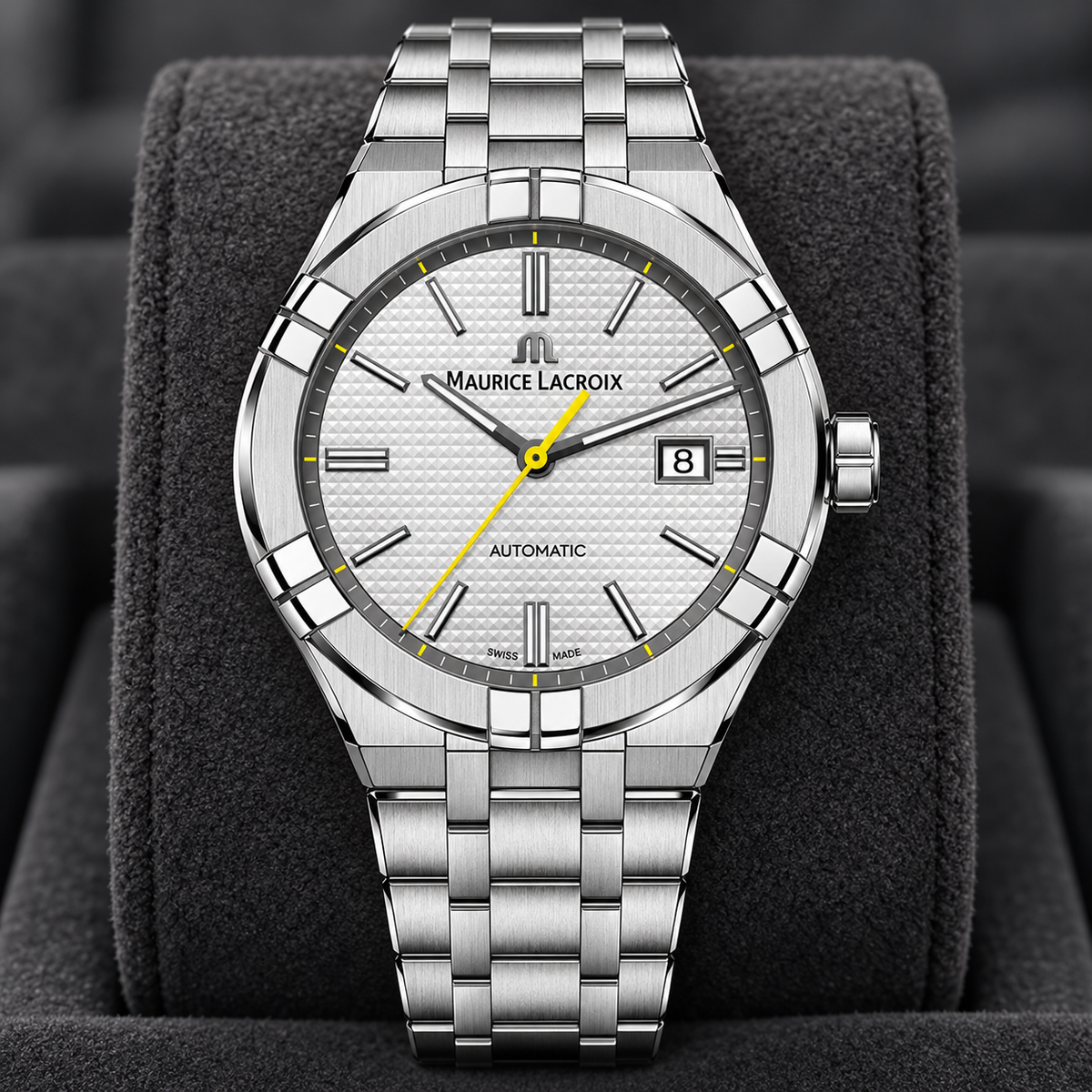 Maurice Lacroix AI6008-SS00F-231-A — bracelet or strap finishing detail