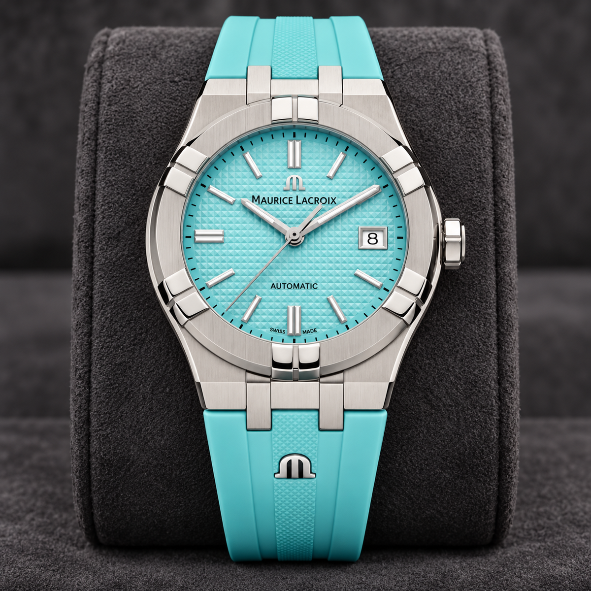Maurice Lacroix AI6008-SS00F-431-1 — bracelet or strap finishing detail
