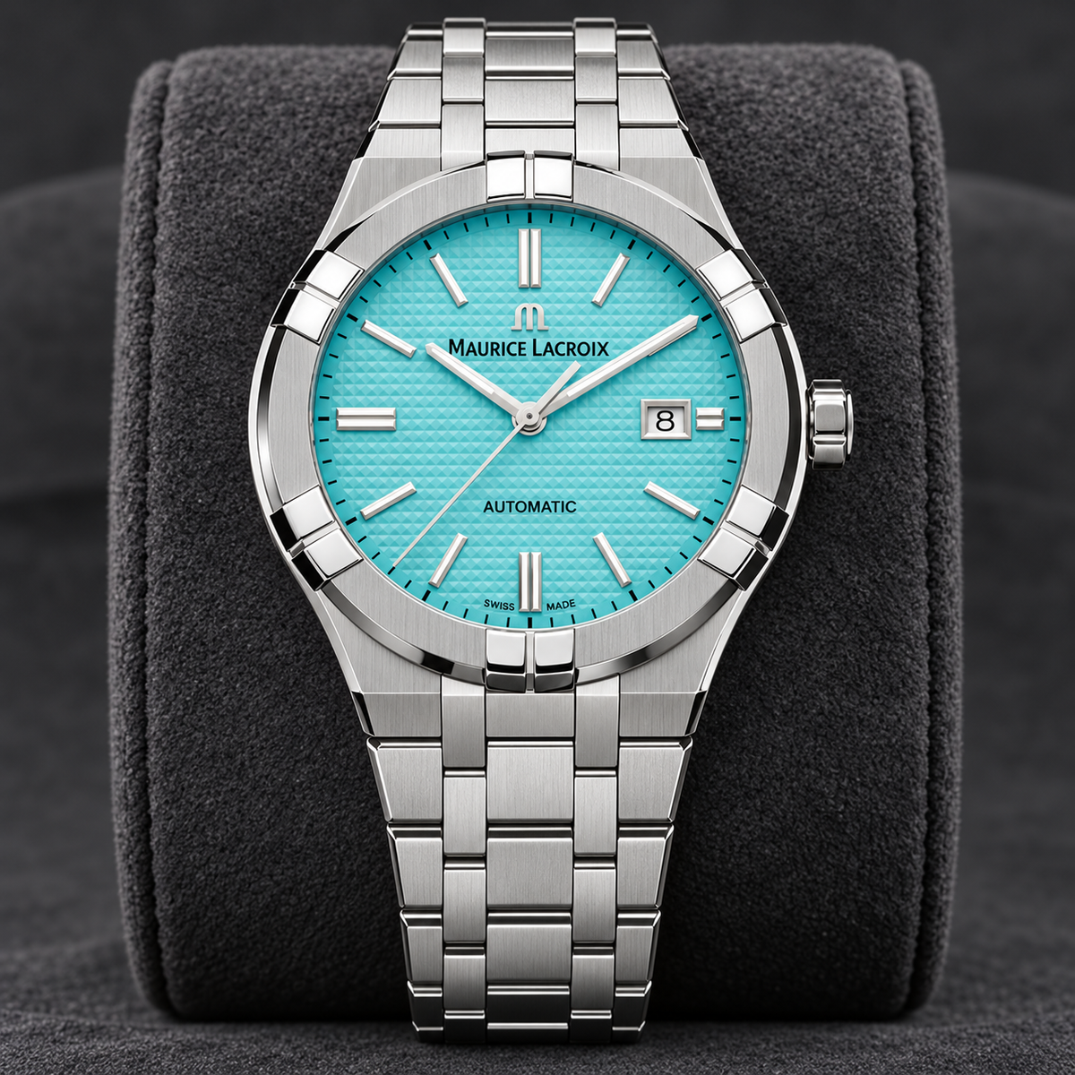Maurice Lacroix AI6008-SS00F-431-C — bracelet or strap finishing detail