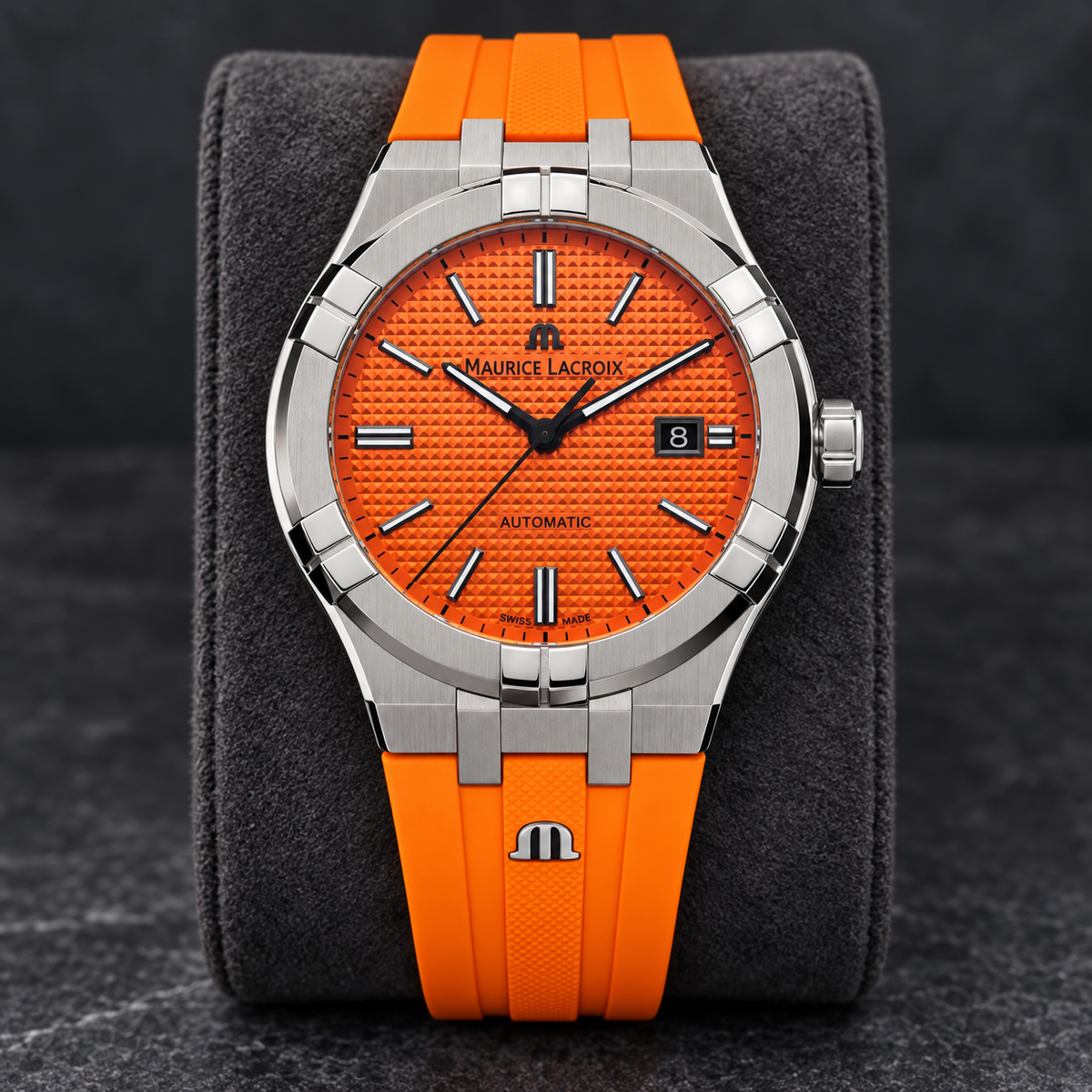 Maurice Lacroix AI6008-SS00F-530-1 — bracelet or strap finishing detail