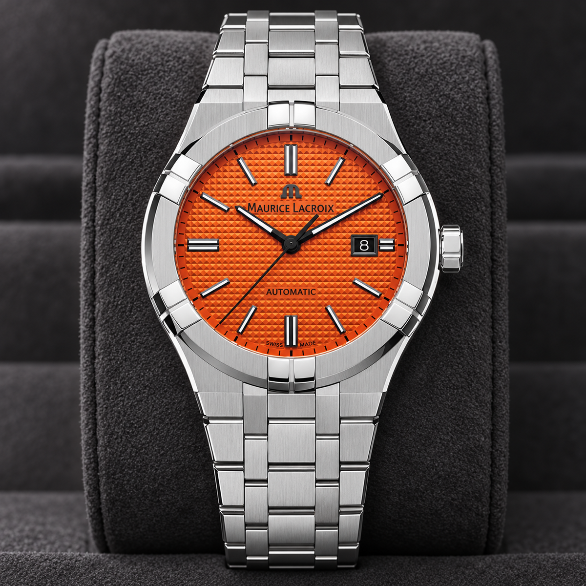 Maurice Lacroix AI6008-SS00F-530-E — bracelet or strap finishing detail