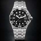 Maurice Lacroix AI6057-SSL22-330-1 — dial and bezel detail
