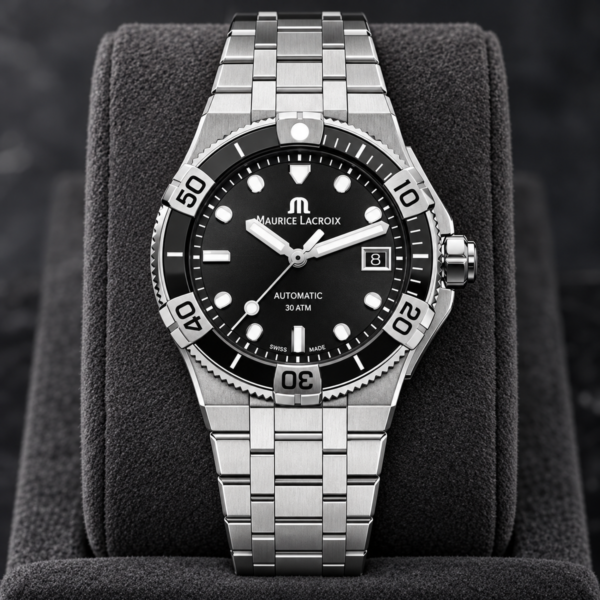 Maurice Lacroix AI6057-SSL22-330-1 — bracelet or strap finishing detail