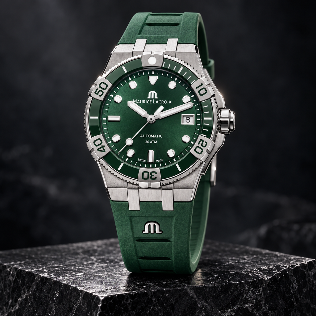 Maurice Lacroix AI6057-SSL50-630-5 — three-quarter front view