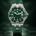 Maurice Lacroix AI6057-SSL50-630-5 — dial and bezel detail